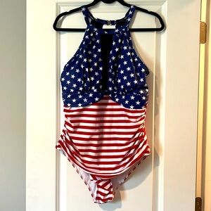 Sexy Flag Bathing Suit